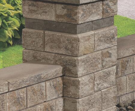 Wyevale Pillar cap, Ortana wall blocks