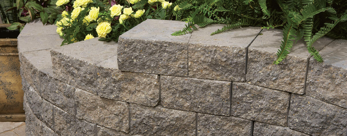 Garden Wall using Modeco product from Brampton Brick