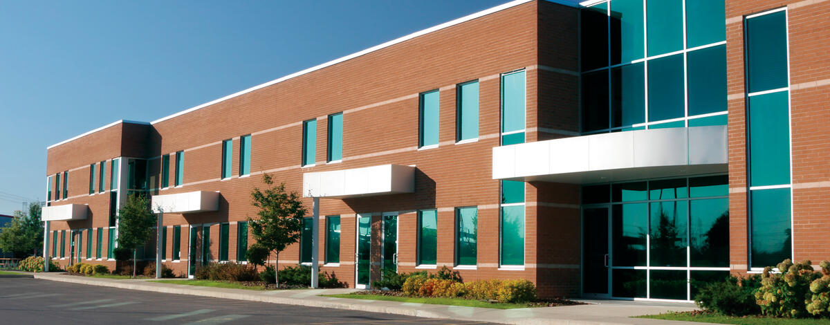 Commercial Building using Contemporary Series products from Brampton Brick