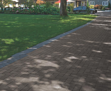 Classic Paver in Chestnut by Oaks landscape products