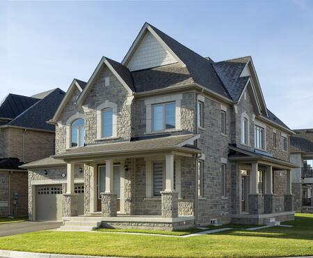 House using Vivace product from Brampton Brick